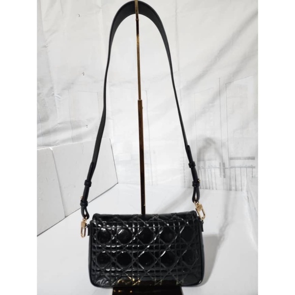 Authentic Christian Dior Cannage Lady Dior Wallet on Chain - Picture 4 of 16